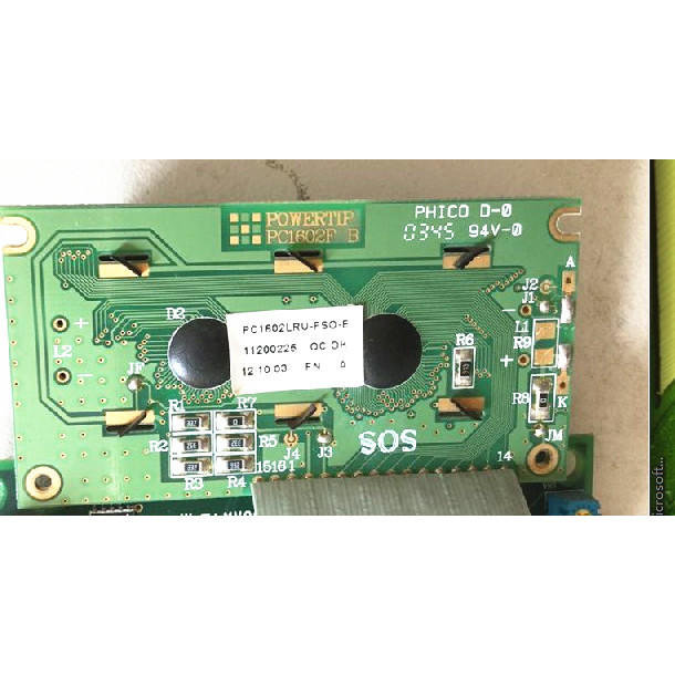 New compatible with PC1602F B PC1602LRV-FSO-E LCD screen, in stock