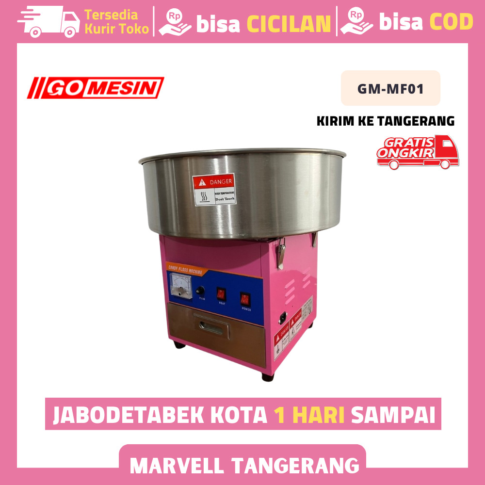 MESIN PEMBUAT GULALI GETRA TIPE ET-MF01/ Mesin gulali listrik