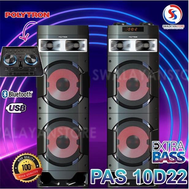 SPEAKER POLYTRON PAS 10D22 mirip PAS 10D28