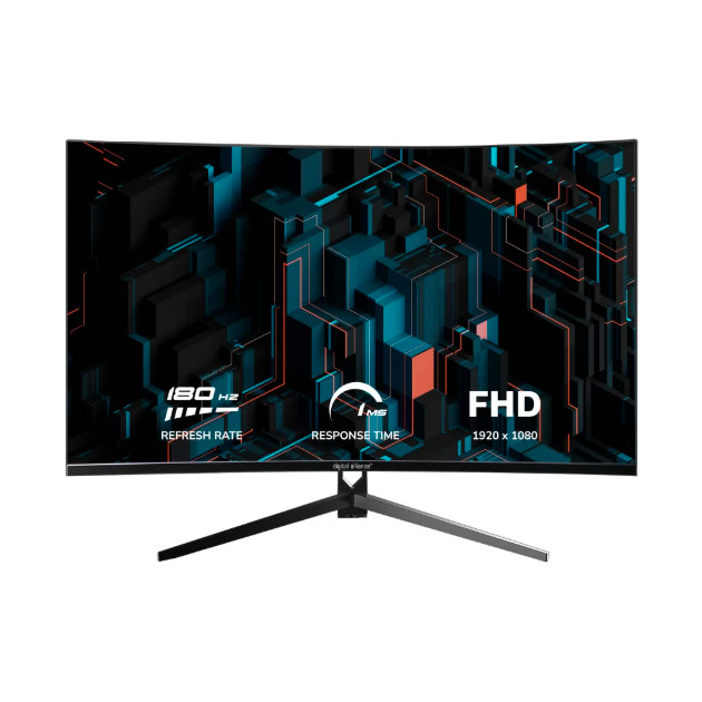 DIGITAL ALLIANCE GAMING MONITOR 27 INCH CURVE FHD 1080P 1MS 180HZ DA27-GAM180CT 2Y