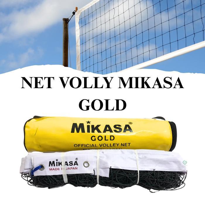 Jaring Net Voli Mikasa Gold Net VolleyBall Mikasa Made In Japan - MIKASA-GOLD