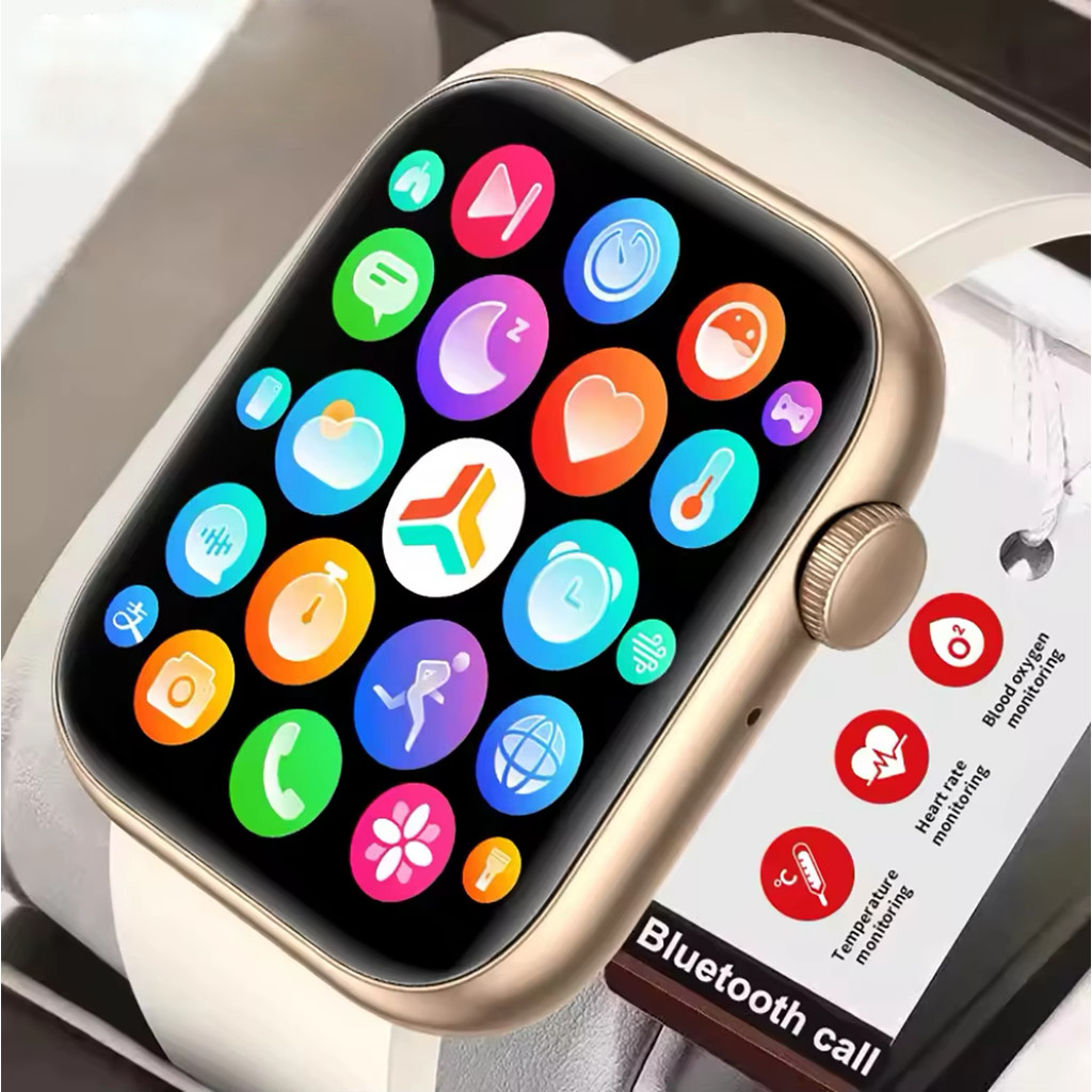 For Apple iPhone 14 Pro Max 14 Plus 13 12 Pro Max Mini 2023 Smart Watch 128 BT Call Sports Sleep Mon