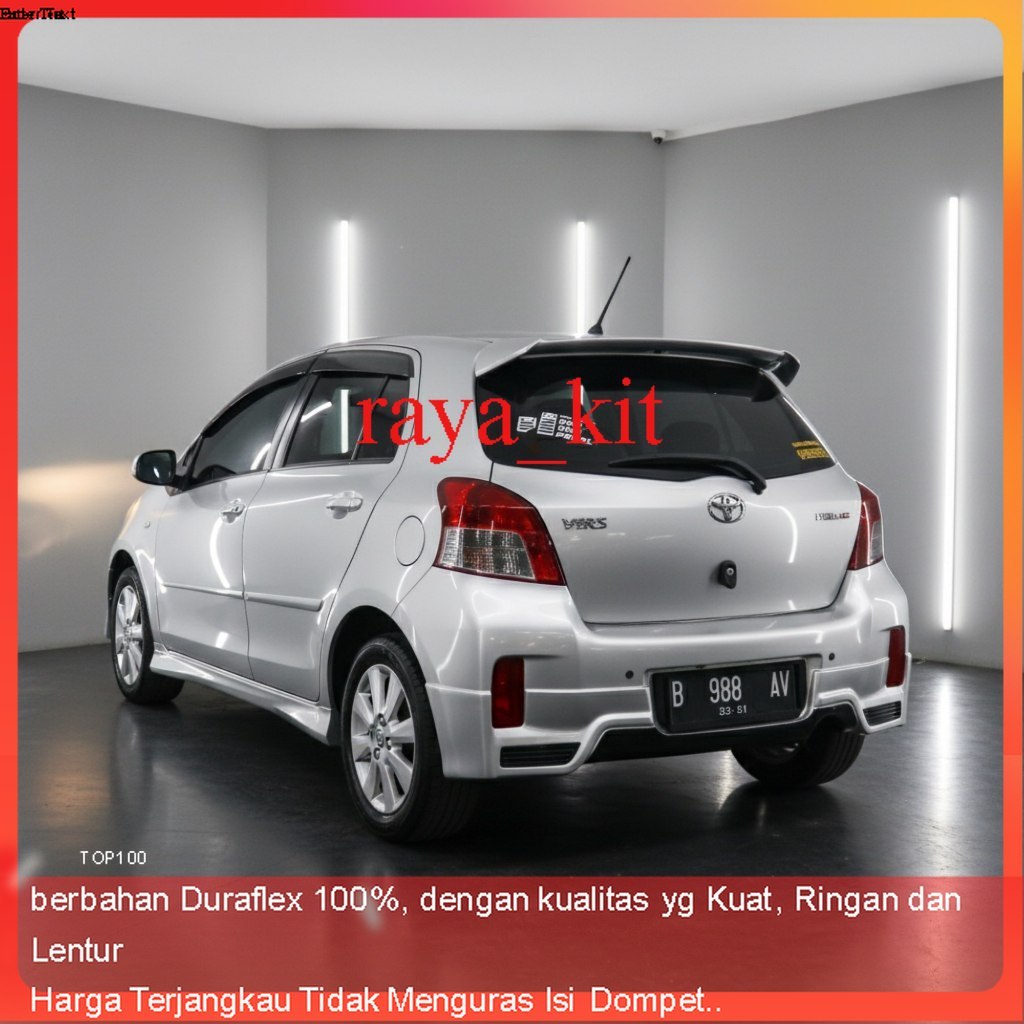 BUMPER/BEMPER YARIS BODYKIT YARIS UPGRADE 2006-2011 BEMPER / BUMPER YARIS BAKPAO