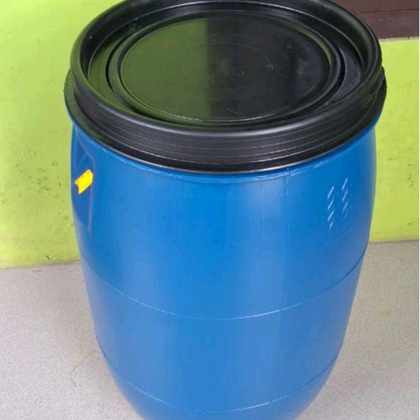 tong sampah drum plastik 60 liter murah