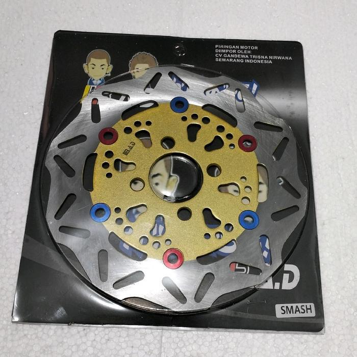 piringan cakram depan smash standar variasi monel pnp smash/skywave/SkyDrive/Hayate Motor - -, -