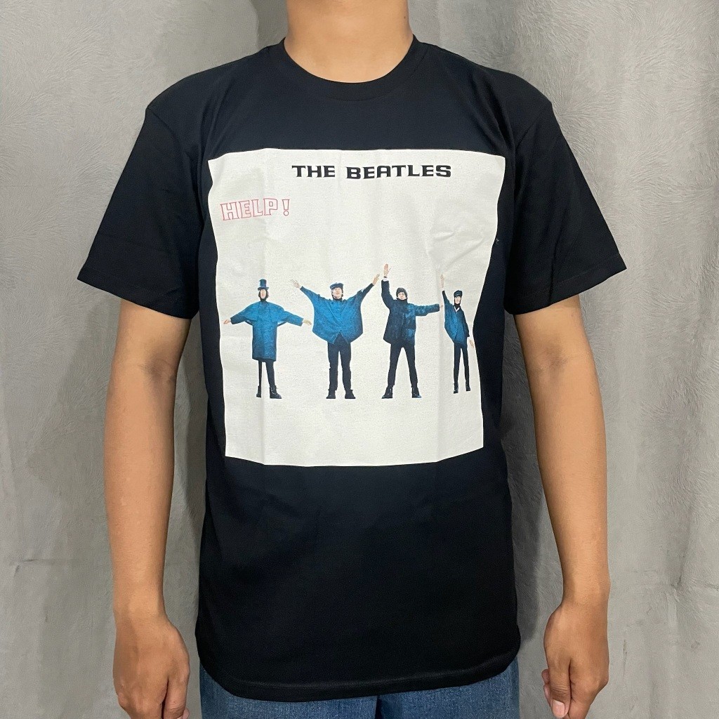 ORI T Shirt Band Official THE BEATLES - HELP Original