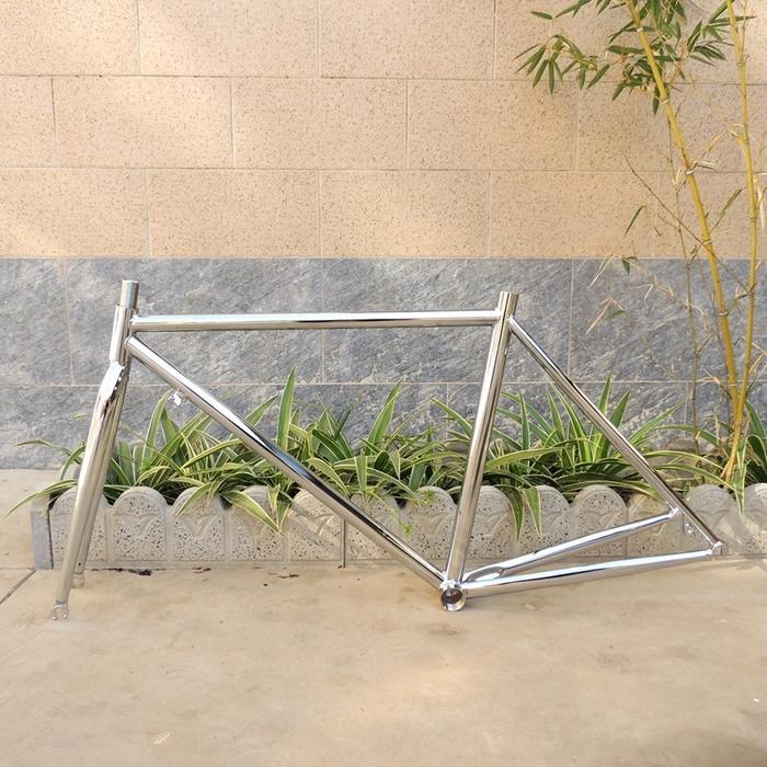 Chromoly frame rodebike frame set includ fork