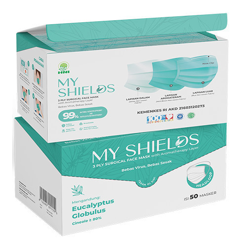 My Shields HNI Masker pertama ada Aromatherapy - Masker Original HNI HPAI Bloomood.id