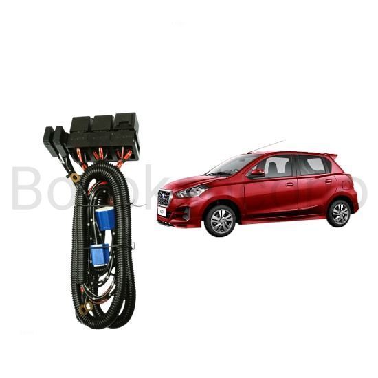 Relay Set Lampu Utama LED H4  Mobil Datsun Go Panca Byk