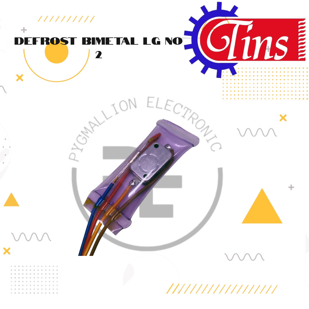 DEFROST BIMETAL LG NO 2 DEFROST BIMETAL 4 KABEL DEFROST KULKAS FUSE SET BIMETAL