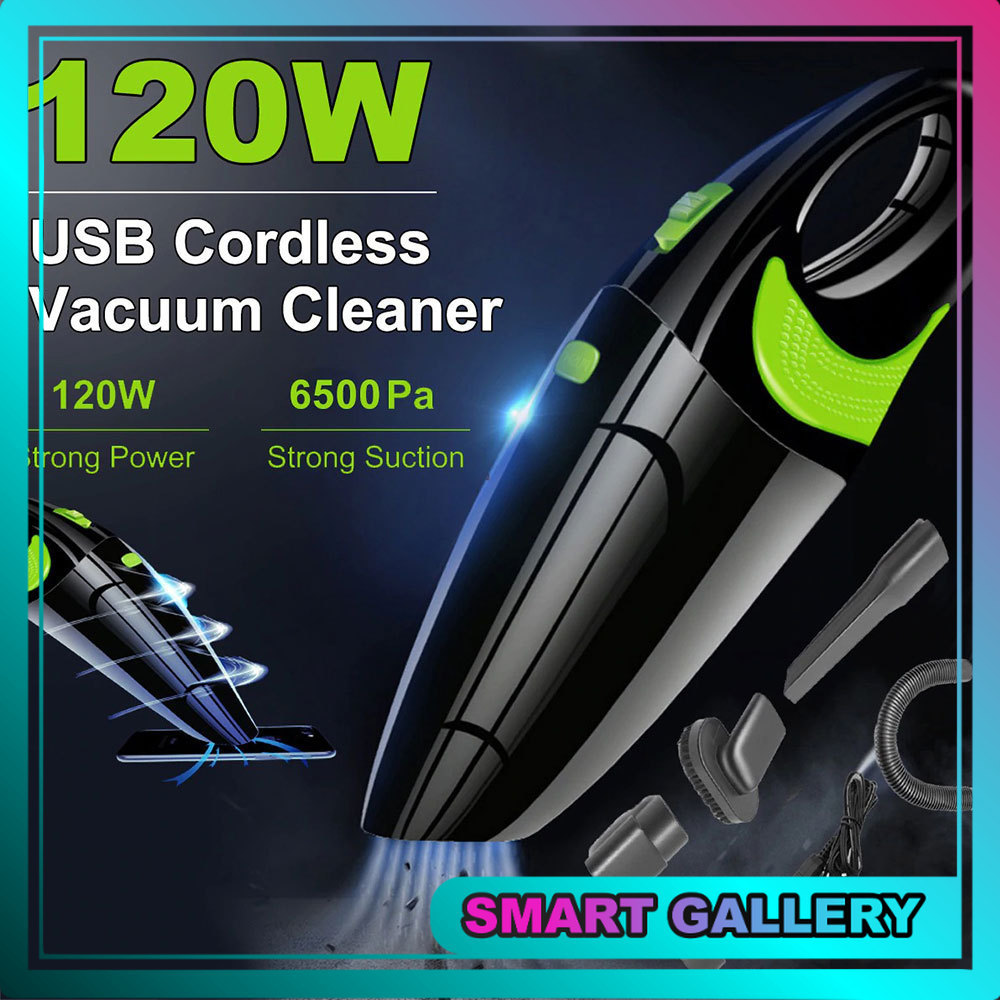 Vacum Cleaner Penyedot Debu Mobil Interior Vacum Handheld 120W Baterai 2500mAh