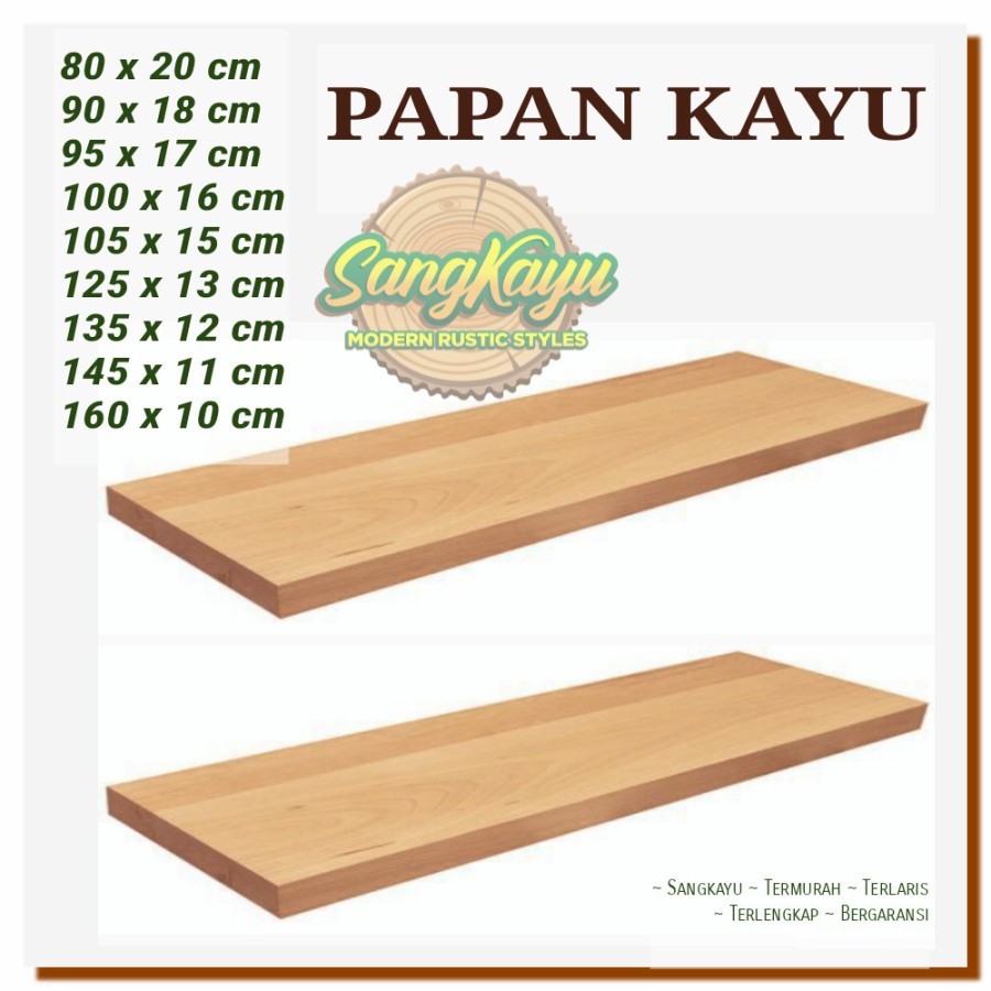 Papan kayu mahoni Papan ambalan talenan bahan bangunan kayu mahoni