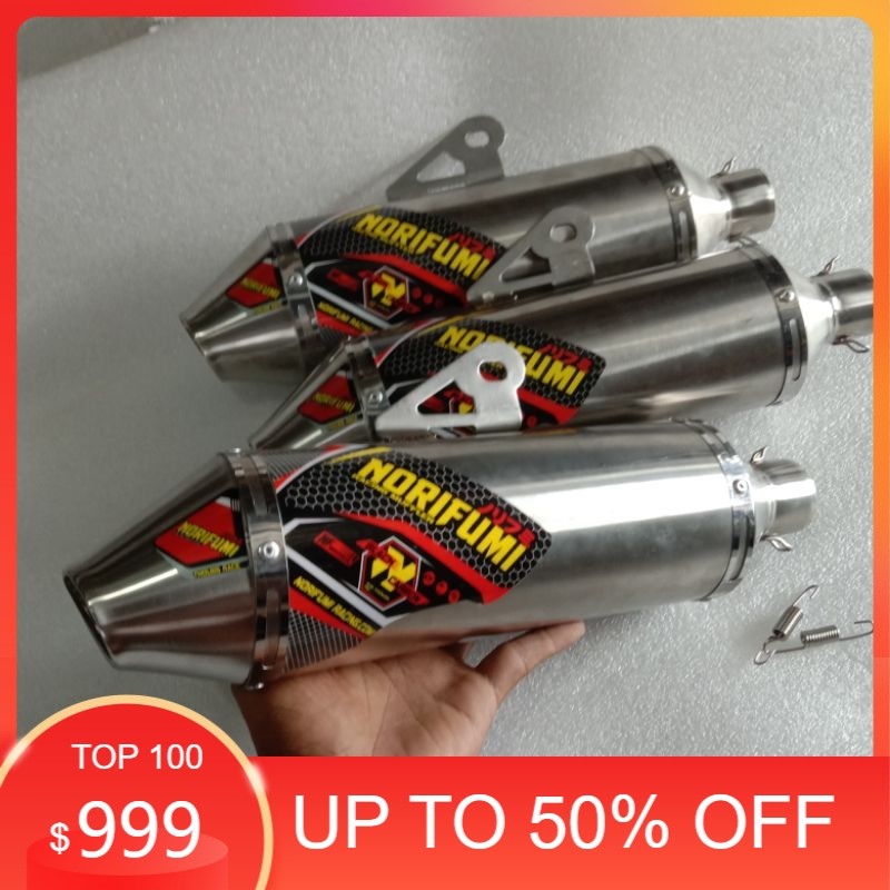 Knalpot Norifumi Silencer only inlet 38 mm