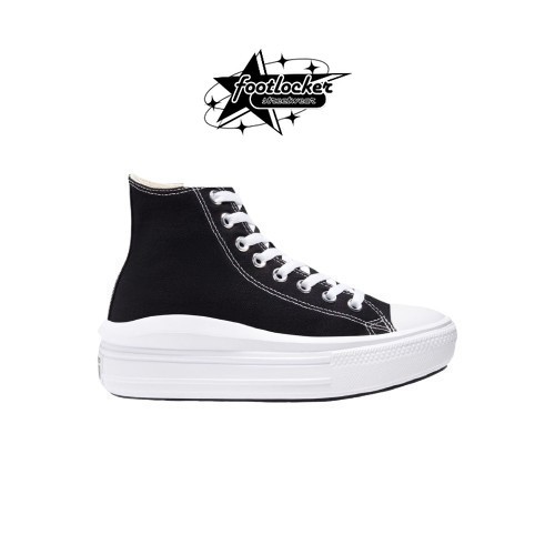 Sepatu Converse Chuck Taylor Move Platform Black White Hi  Original   Unisex