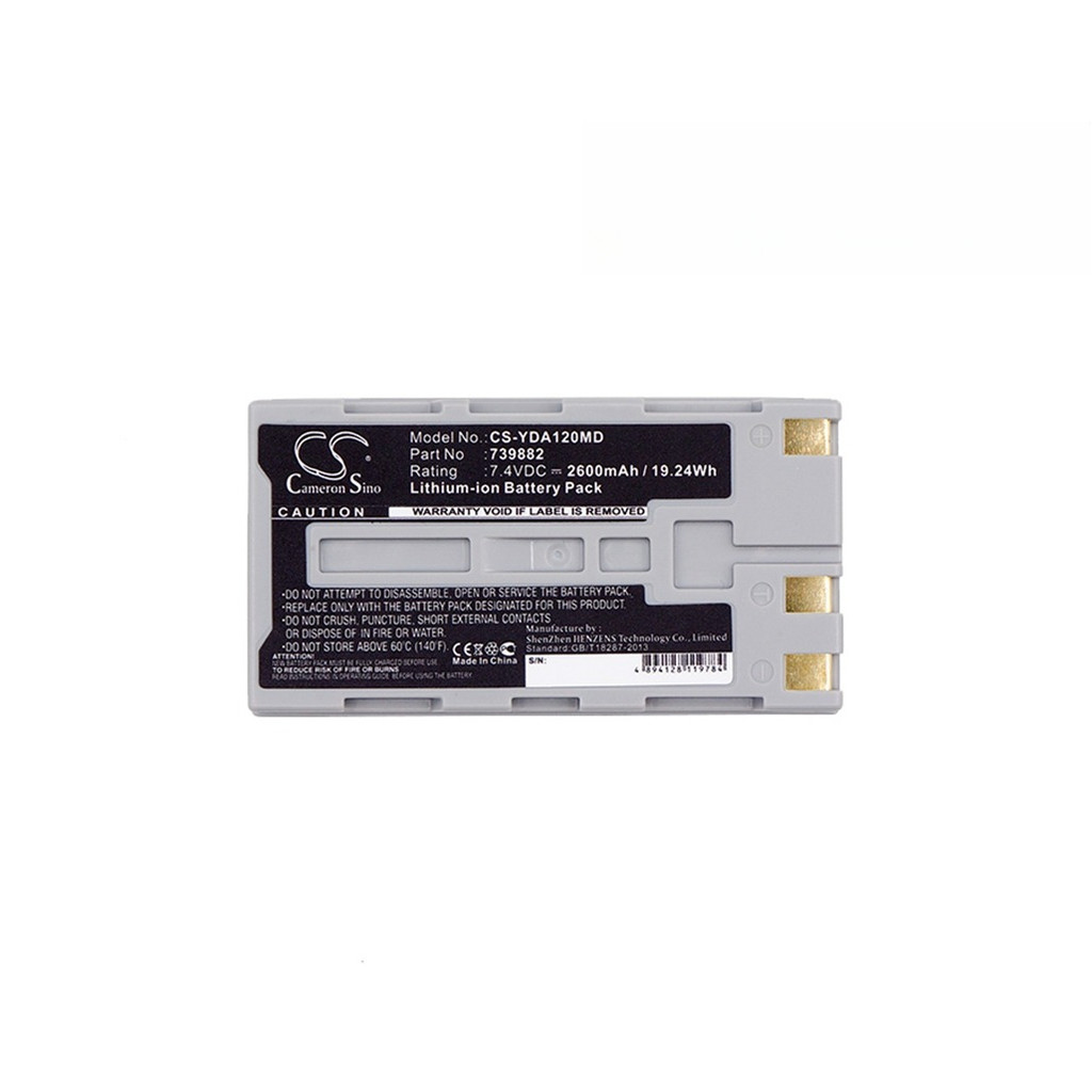 Mecal Battery 74V2600mAh 739882 for YOKOGAWA AQ1200 OTDR,AQ1200A,AQ1200B,AQ1200C,AQ1200E,AQ1205A,AQ1