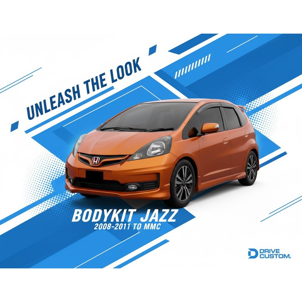 bumper /bemper jazz Bumper Jazz GE8 Bodykit Honda Jazz 2008-2011 Upgrade MMC 2013