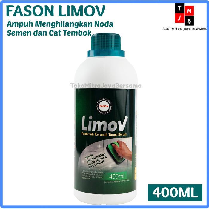 PEMBERSIH KERAMIK UNTUK NODA SEMEN DAN CAT FASON LIMOV 400 Ml - Limov 400ML