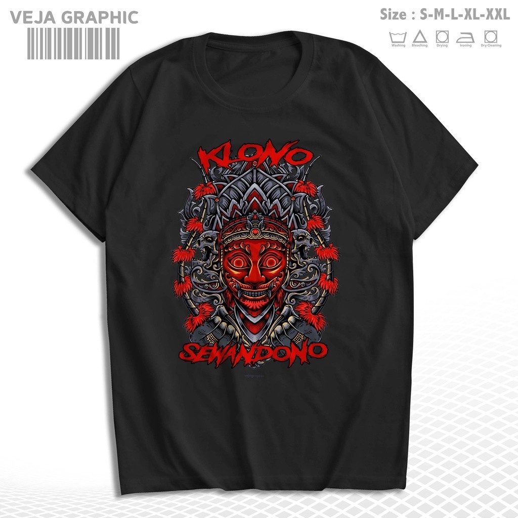 T-Shirt Klono Sewandono Reog Ponorogo | Kaos Indonesia Culture Pria dan Wanita - 1022