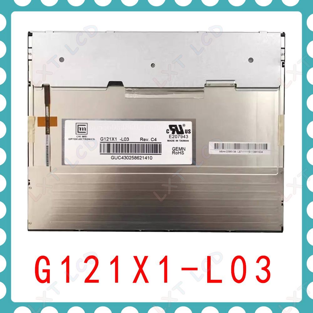 Original NEW G121X1-L03 Rev.C4 C5 12.1 In G121X1 L03 LCD Panel say Modules 1024×768 20 P