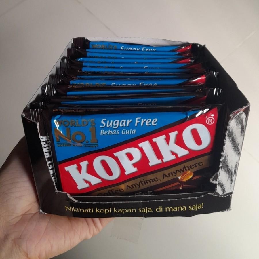 Kopiko Permen Kopi Blister Pack Per Box ( 12 Pack ) Original / Sugar Free