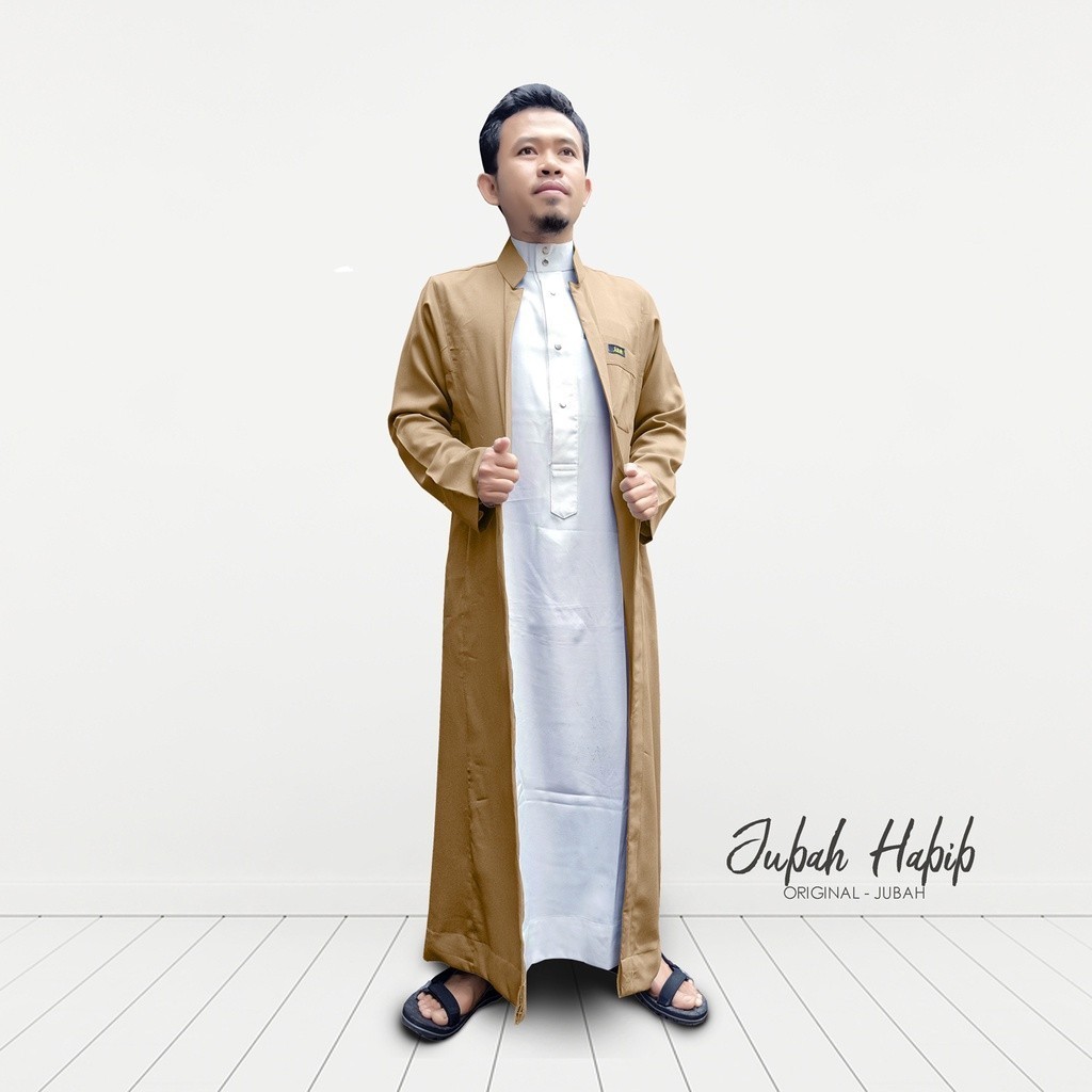 [FLASH SALE] JUBAH PRIA LUARAN ORIGINAL De JUBAH / Jubah Habib / Jubah Luar Habib / Jubah Luar / Gam