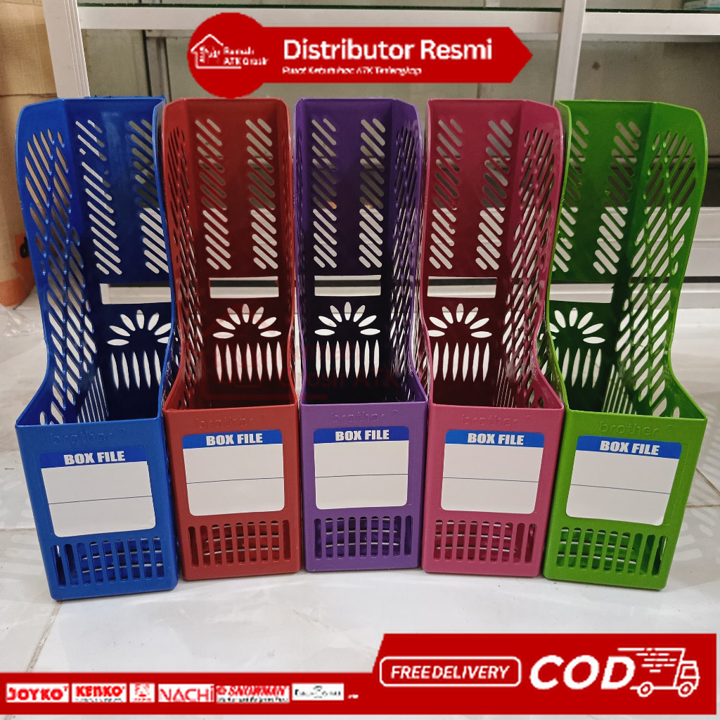 BOX FILE PLASTIK / TEMPAT MAP / BOX BUKU KERANJANG