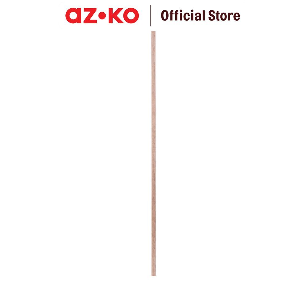 AZKO Maxbuilt 120X2.2X2.2 cm Lis Profil Panel Dinding Motif Kayu - Cokelat Maple Wall Panel Dekorasi