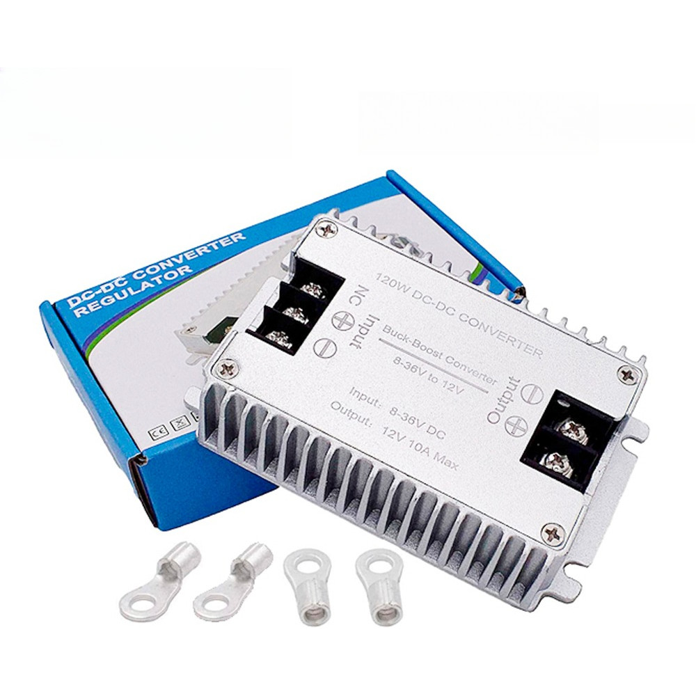 836V to 12V 10A 15A DC DC Boost Buck Converter Regulator 12 Volt Car Boat Voltage Stabilizer with Re