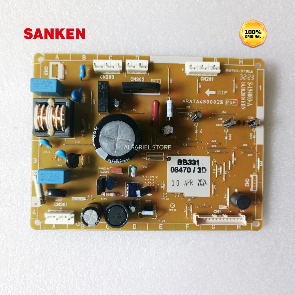 Main Modul Pcb Ori Kulkas Sanken 2 Pintu SK-380