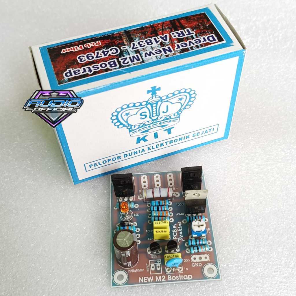 Kit Driver Amplifier M2 Bostrap Cabe Rawit PCB Fiberglass FR4 Original