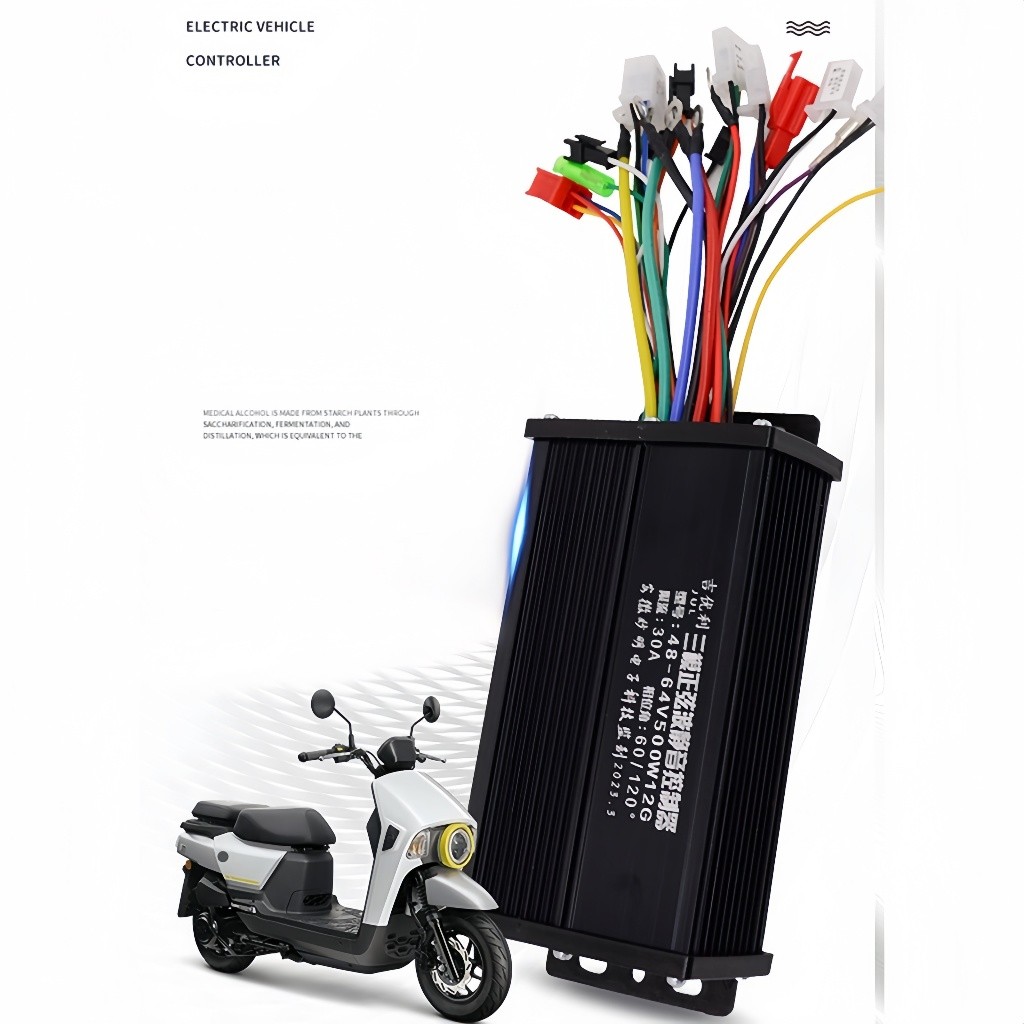 Kontroler Sepeda Listrik Universal 36-48V 350W Controler Sepeda Listrik Universal Sparepart Sepeda