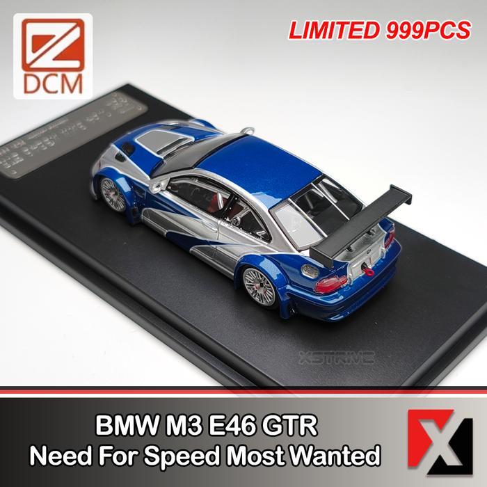 DCM 1:64 BMW M3 E46 GTR Need For Speed Most Wanted