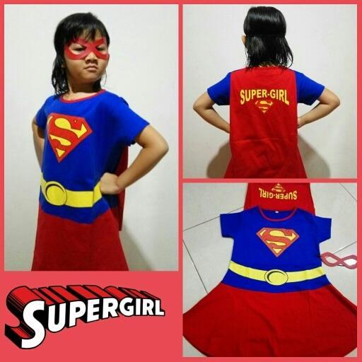 Kostum Anak Supergirl - 8