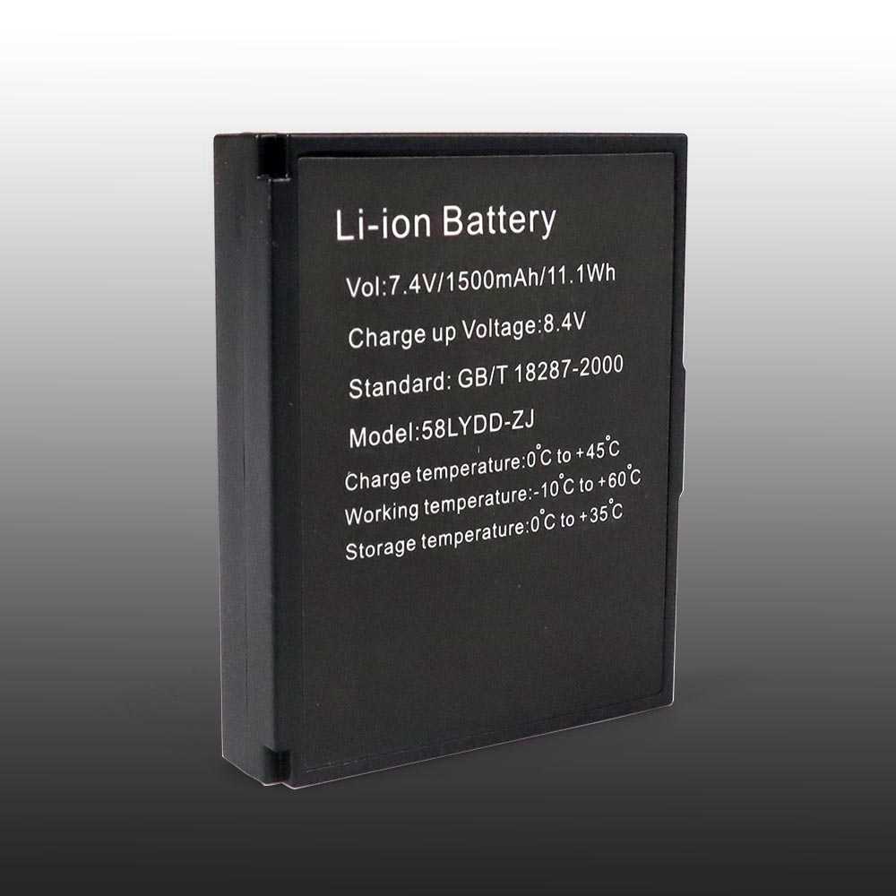 Baterai Printer Thermal Bluetooth 7.4V 1500mAh Li-Ion Rechargeable