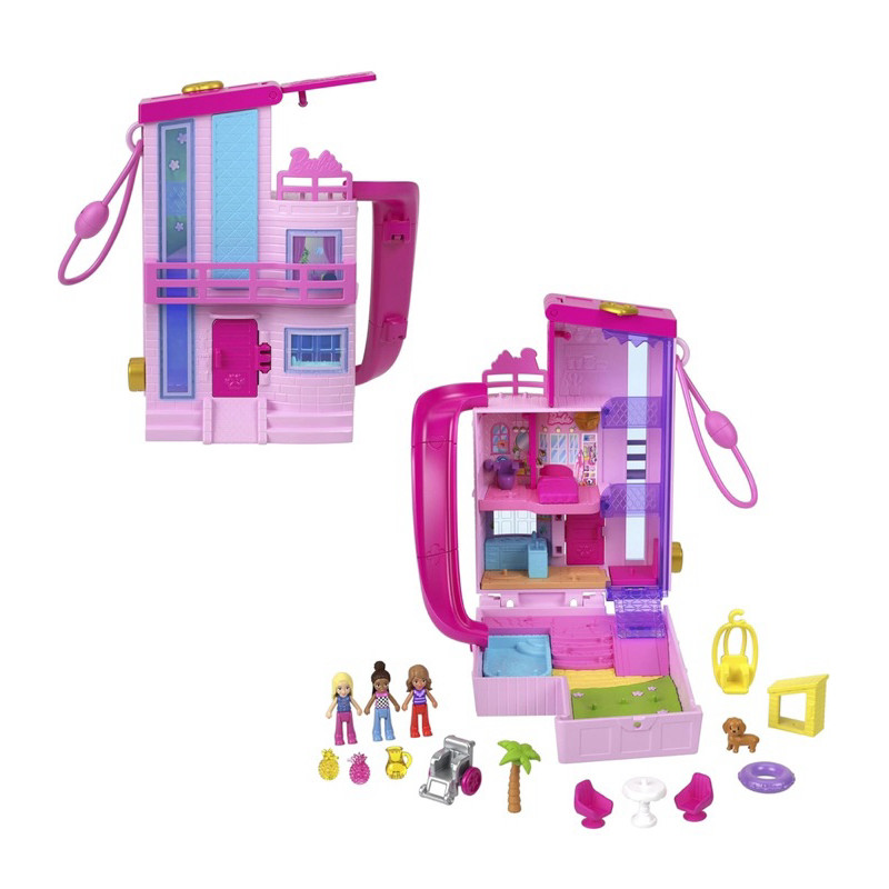 Polly Pocket X Barbie Compact Playset