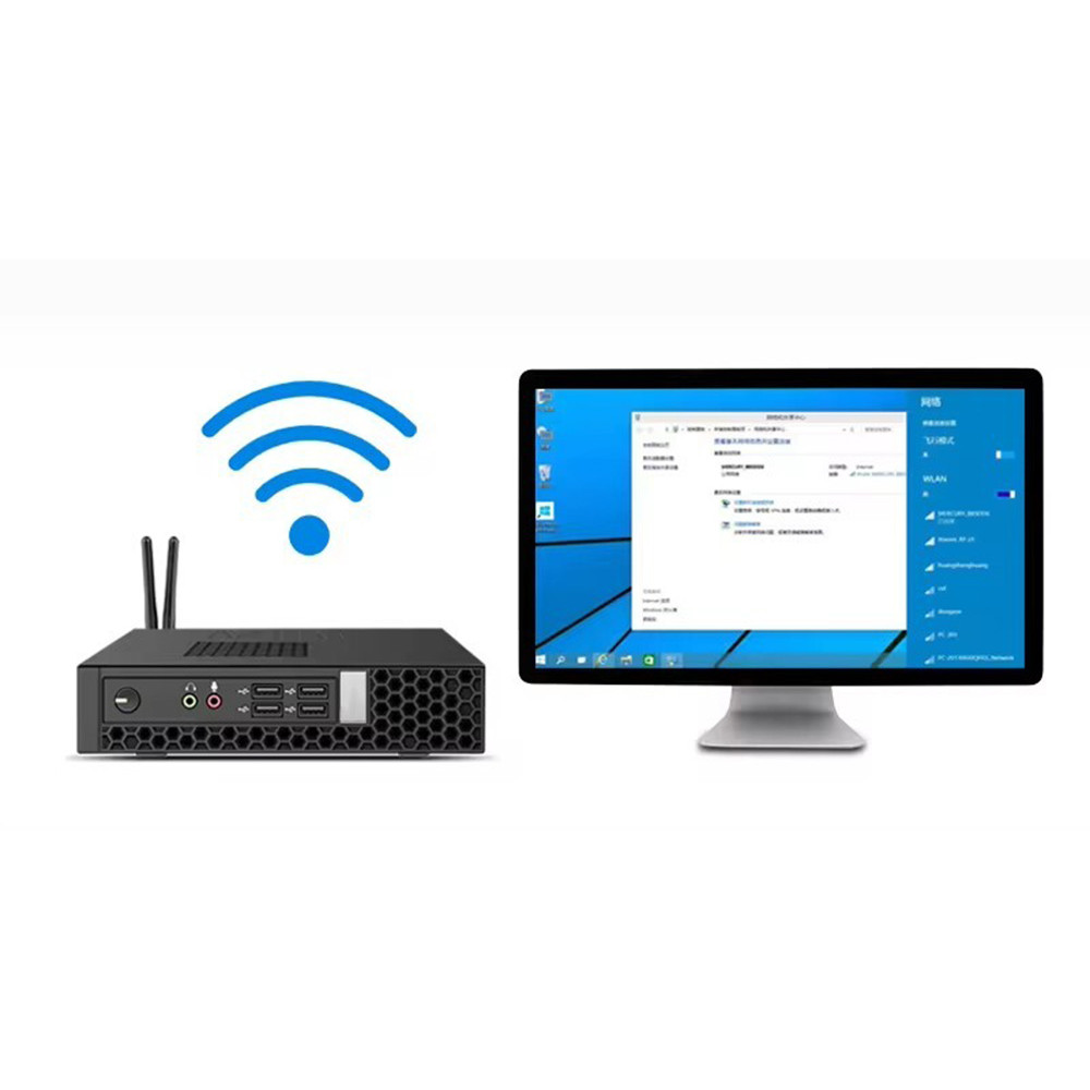 ZXIPC Small Desktop Computer Mini PC Intel Core i3 i5 i7 Dual Core Mini PC for Home Office Business 