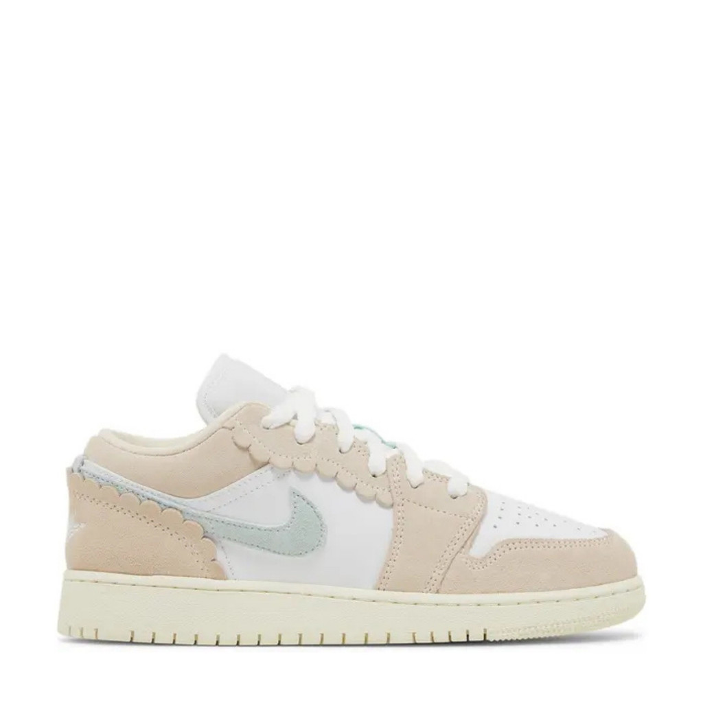 Nike Air Jordan 1 Low SE Scalloped Edge Guava Ice GS