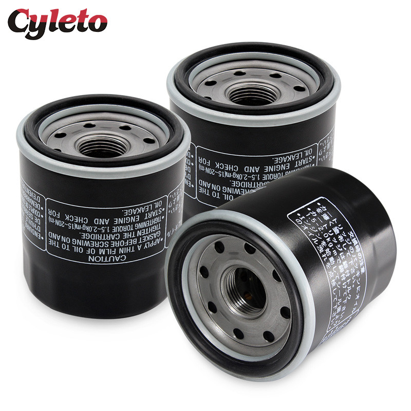 1/2/3 Motorcycle Oil Filter for Kawasaki Vulcan S EN 500 650 ER500 ER5 ER6F ER6N Ninja EX 300 400 50