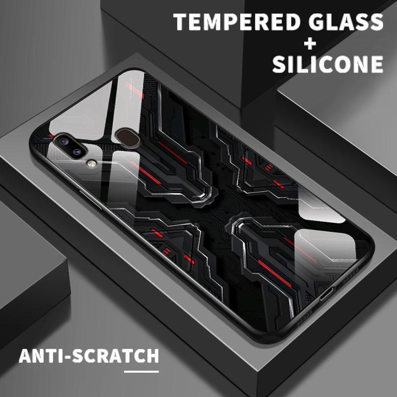 Hard Case For Samsung A20 A20s A21s A22 4G A22s A23 5G A24 A25 Tempered Glass Dingin Label Gambaran 