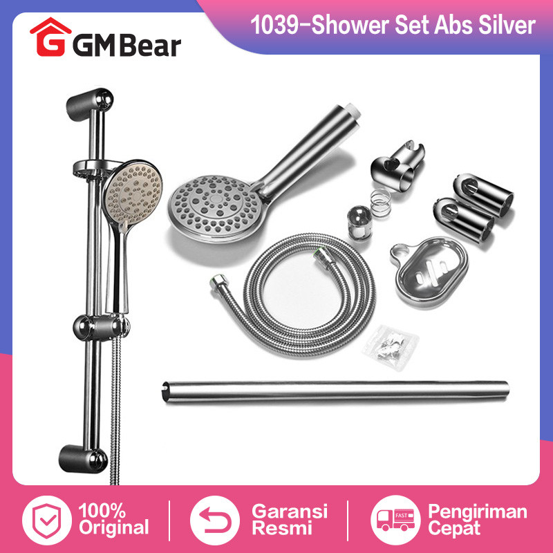 TERLARIS GM Bear Shower Kamar Mandi Satu Set 1039 - Sower Kamar Mandi Shower Set Tiang