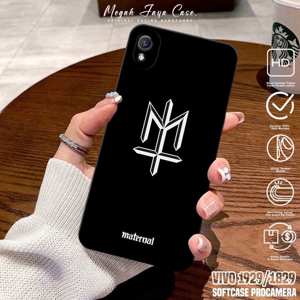 Softcase Hp VIVO 1820 / VIVO 1929 - Case Hp VIVO 1929 / VIVO 1820 Motif MTRNL - Casing Hp VIVO 1929 