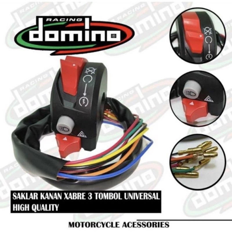 Saklar Kanan Starter Model 3 Tombol Model Xabre Universal Semua Motor 067
ORIGINAL
