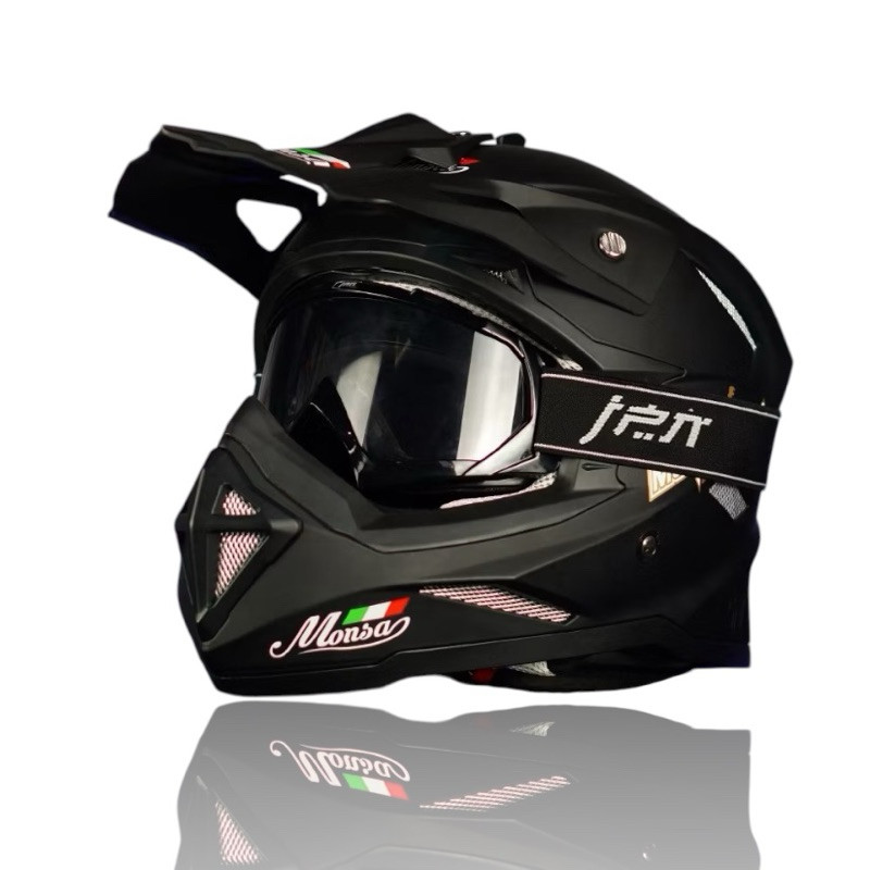 HELM TRAIL CROSS OFFROAD MONSA FREE GOOGLE