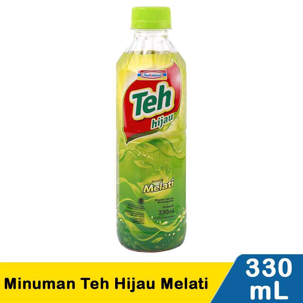 INDOMARET MINUMAN TEH HIJAU MELATI 450/330mL