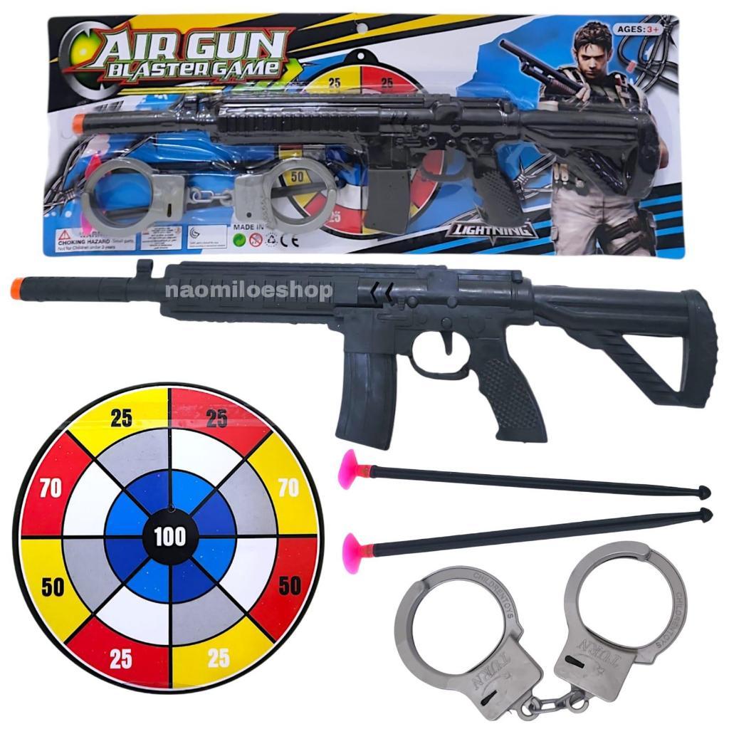 airgun blaster set mainan blaster match machine mainan anak laki laki
