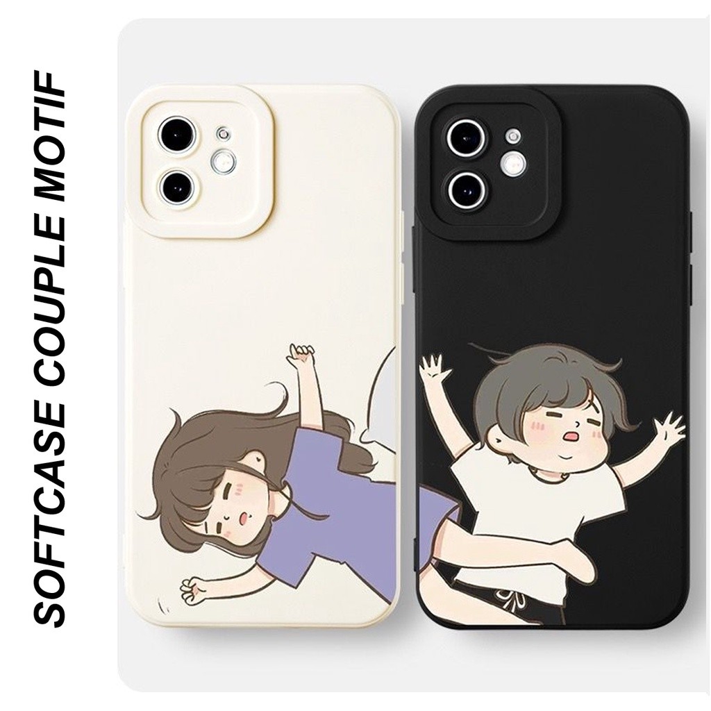 case couple type hp Vivo all type / Silikon premium /Softcase macaron / NC-16