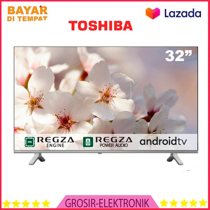 Android TV TOSHIBA35 32VKP 32 inch Tv Pintar