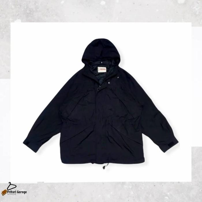 Windbreaker Jacket Renoma Paris Classic All Black Colour "Vintage"