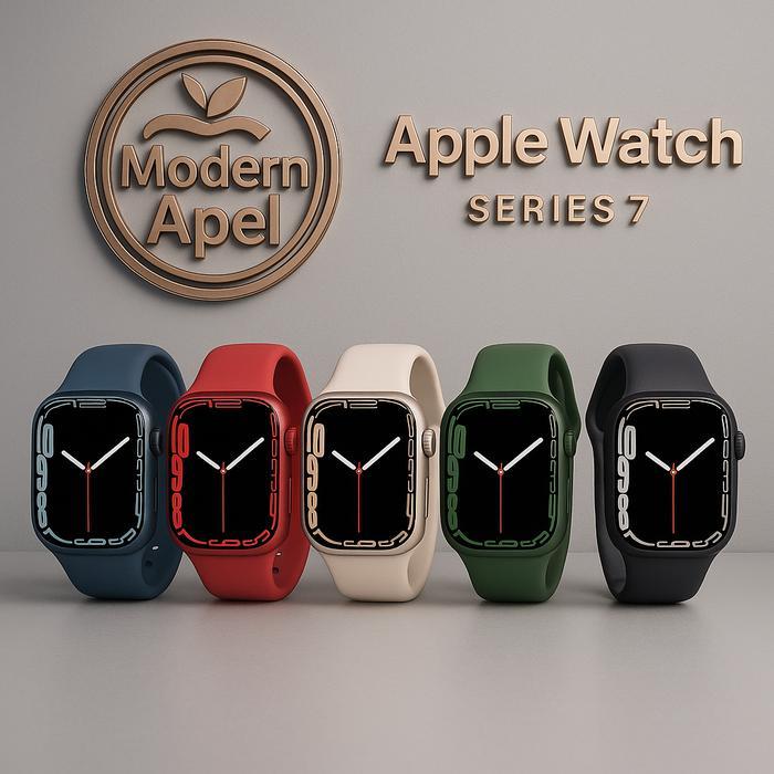 Apple Watch Series 7 41mm 2021 Midnight Starlight Red Green Blue Original