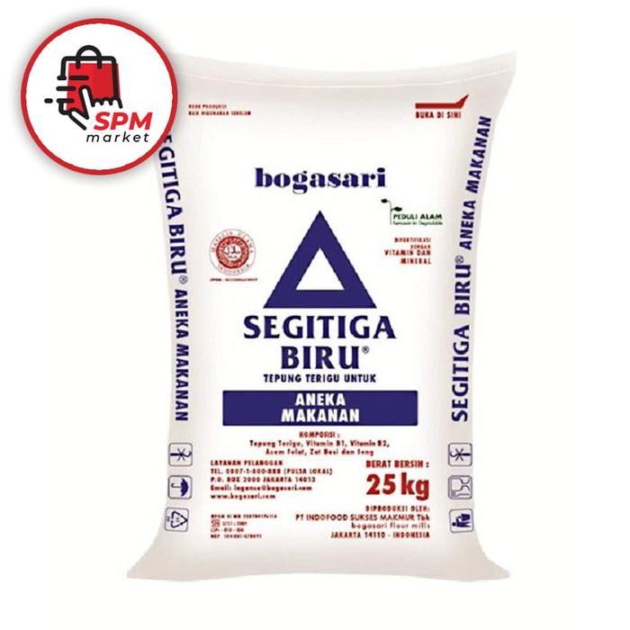 promo|| Tepung Terigu Segitiga Biru Karung 25 kg Grosir